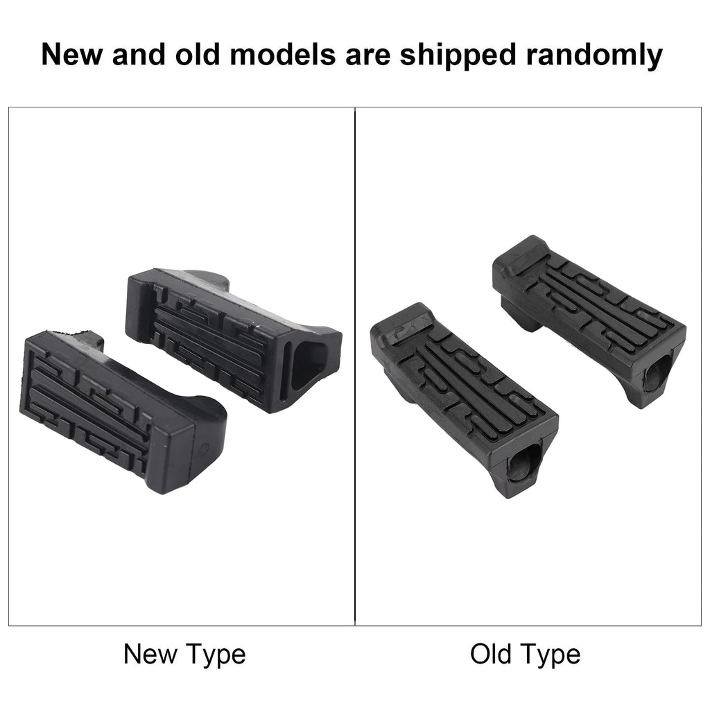 Rubber Front Foot Pegs for Yamaha YBR 125 – 1 Pair Motorcycle Foot Pegs Qst
