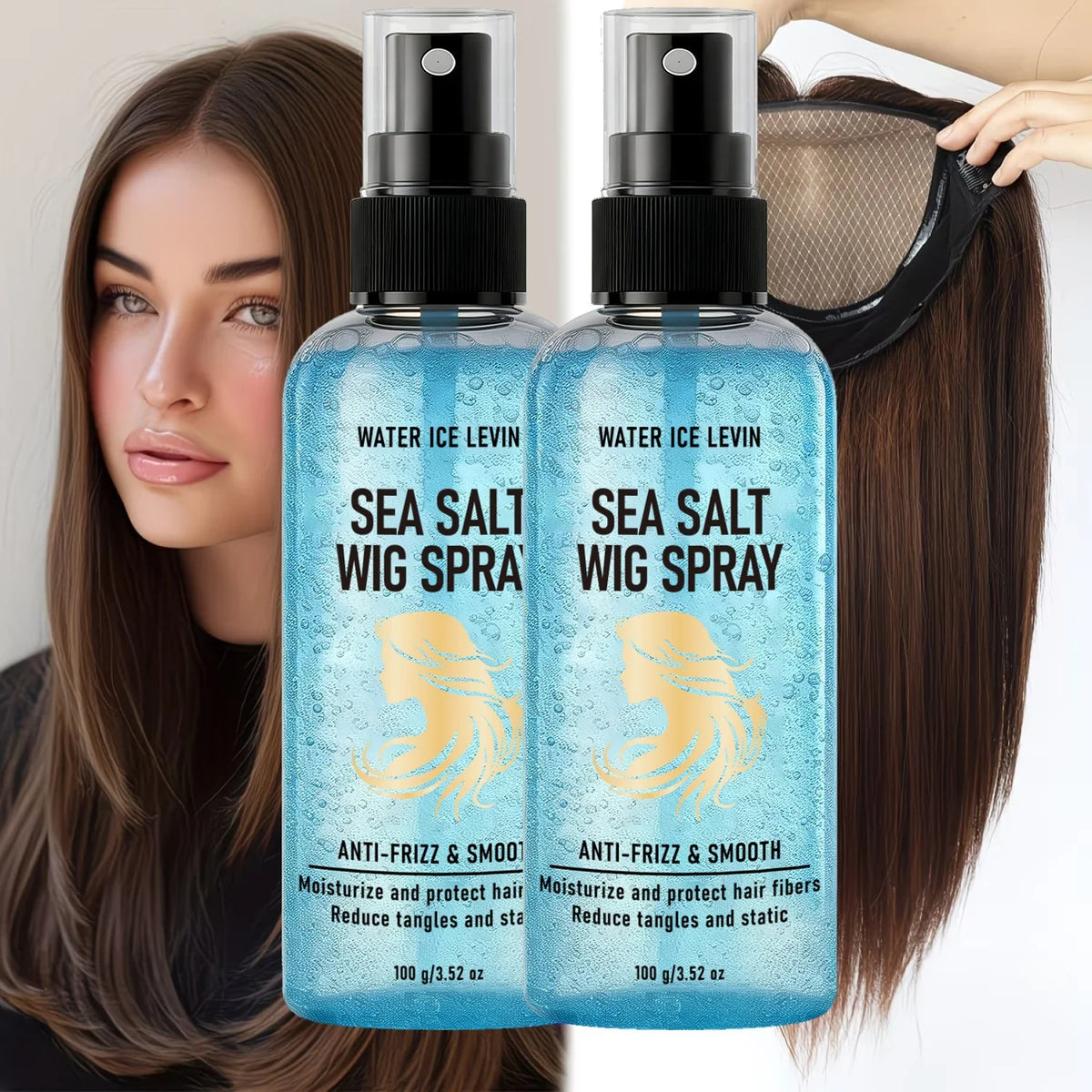 Wig Care Spray – Keratin & Biotin Anti-Frizz Moisturizing Wig Care Spray Qme