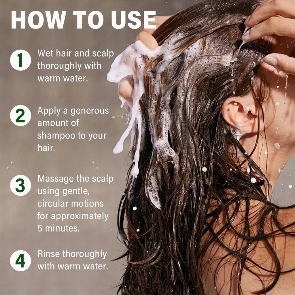 Organic Batana Oil Shampoo with Rosemary – All Hair Types Nourishing Shampoo Qst