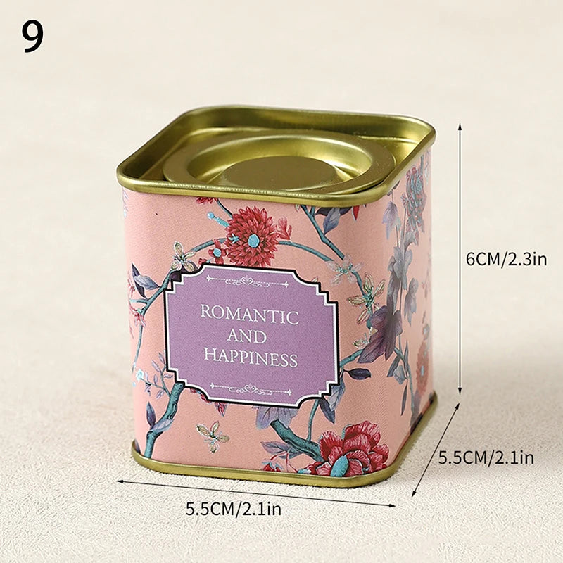 Mini Sealed Tin Cans for Tea, Coffee, Candy & Storage Tin Storage Can Qst 9
