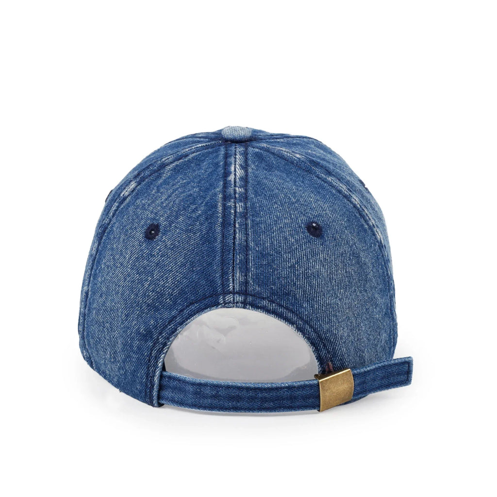 Distressed Streetwear Baseball Cap – Vintage Visor Hat Baseball Cap Qme