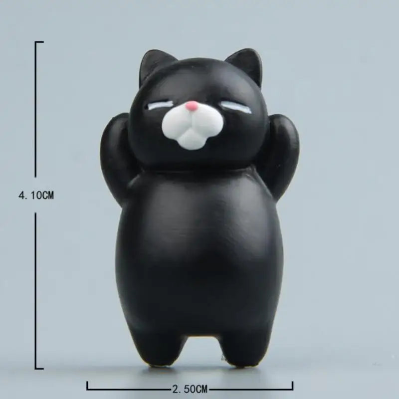 Cartoon Cat 3D Resin Fridge Magnet – Cute Kitchen Decor Decorative Fridge Magnet Qme A7