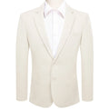 Men's Pink 2-Button Notched Lapel Blazer | Casual Suit Jacket Men's Suit Blazer Qme XX-1065 XXXL