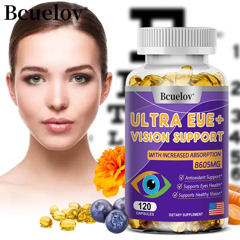 Lutein Zeaxanthin Capsules – Eye Health & Sleep Support Eye Health Supplement Qst