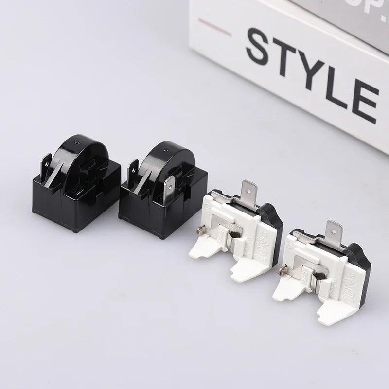 Refrigerator Compressor PTC Start Relay & Overload Protector Appliance Replacement Part Qme