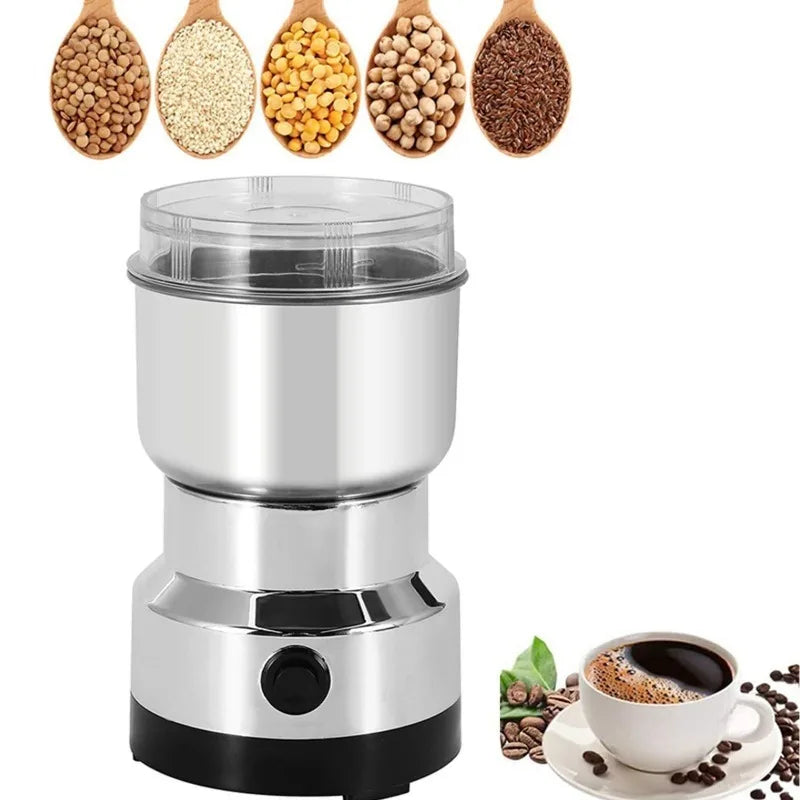 ZARTSEN Electric Coffee & Spice Grinder – Multifunctional Home Mill Electric Coffee Grinder Qst