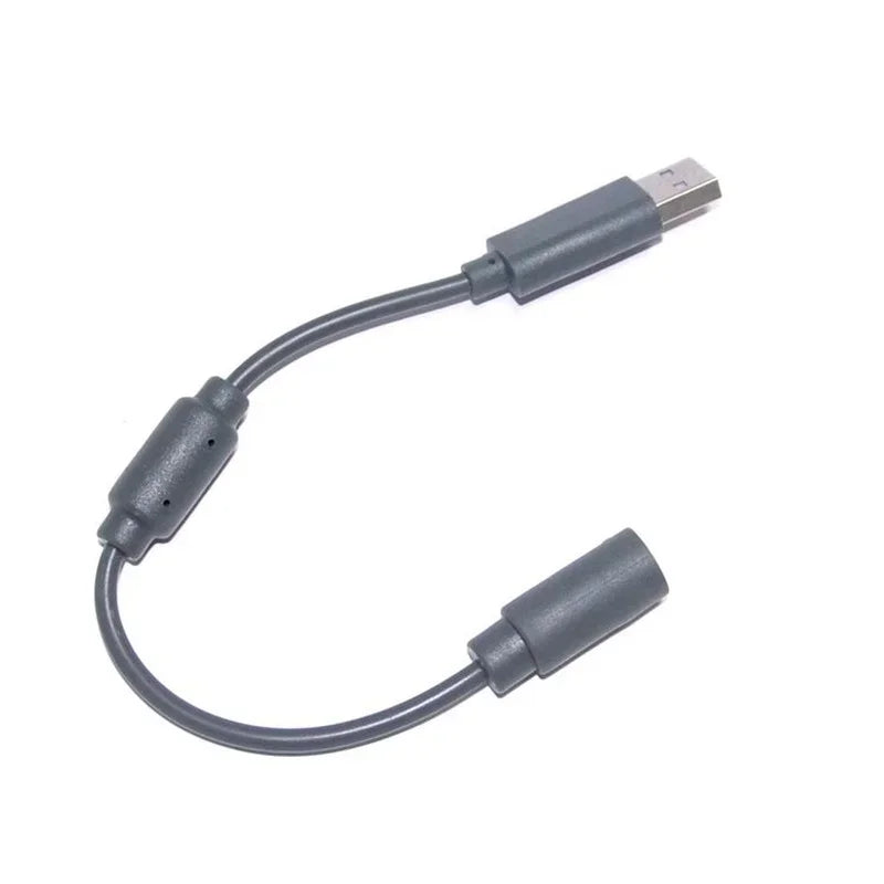 USB Breakaway Extension Cable Adapter for Xbox 360 Controller USB Cable Adapter Qme