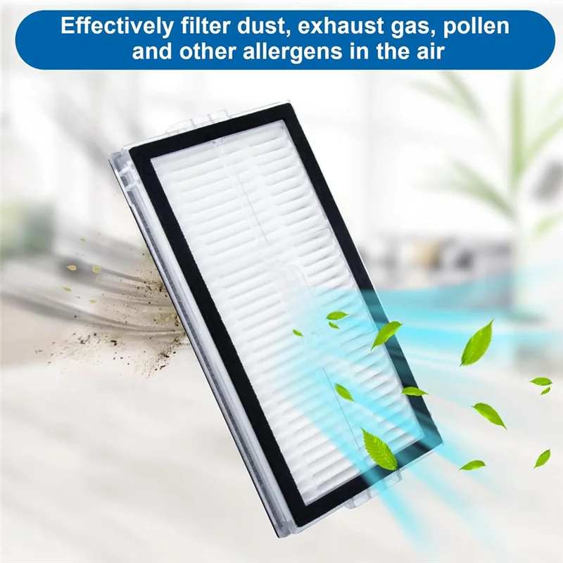 4-Pack HEPA Filters for Roborock Saros 10R Robot Vacuum Vacuum Filter Pack Qst
