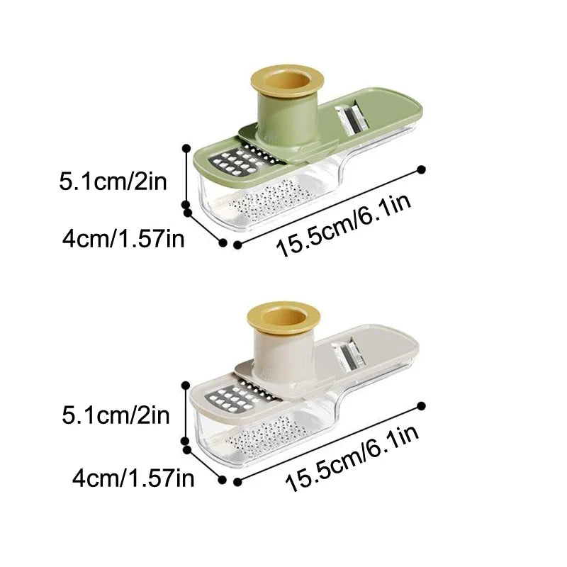 Mini Garlic Grinder & Chopper – Stainless Steel Spice Press Garlic Grinder Tool Qme