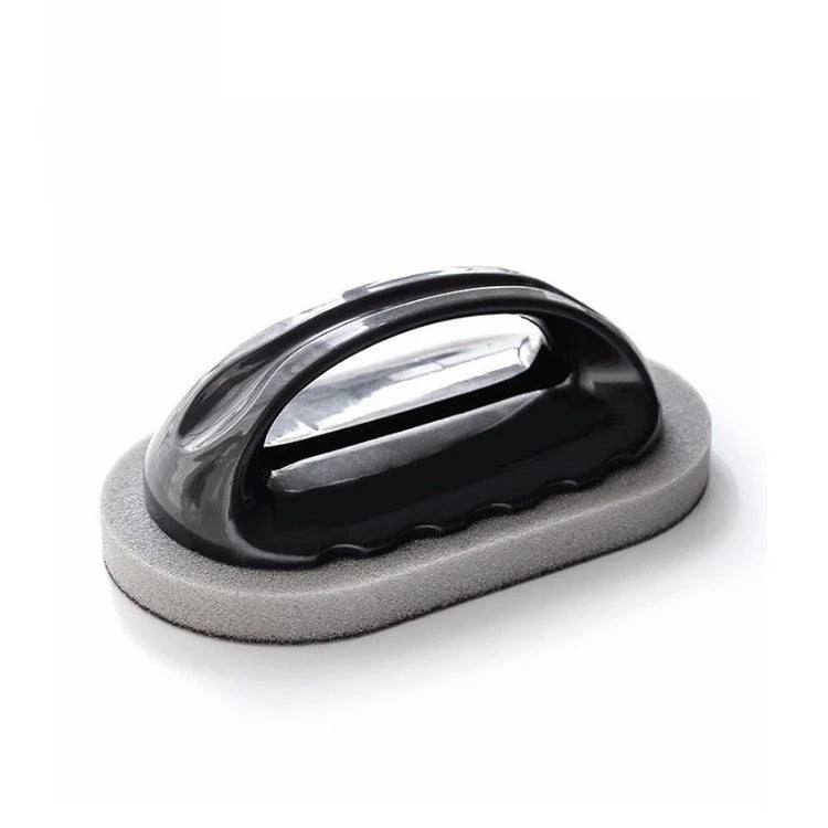 Emery Sponge Scrubber with Handle – Pot & Bowl Cleaner Kitchen Scrubber Sponge Qme MULTI