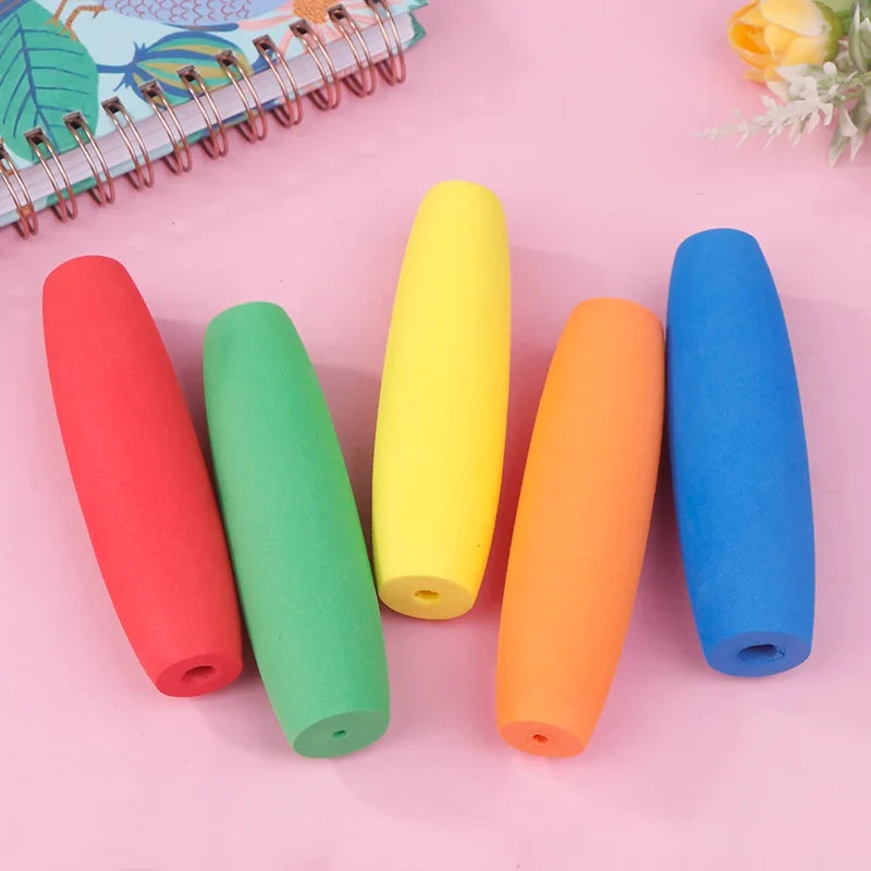 Ergonomic Crochet Hook Handles Set of 5 | Multi-Size EVA Grips Crochet Hook Handles Qme