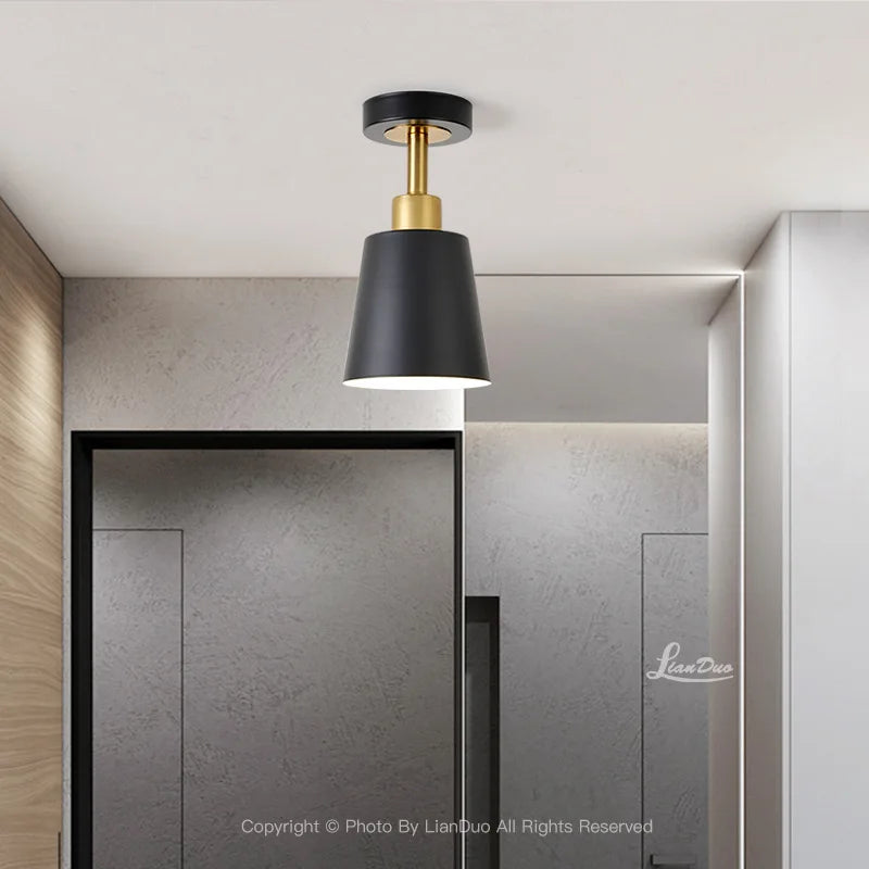 Nordic LED Ceiling Light – Corridor, Bedroom & Study Lamp LED Ceiling Light Qme