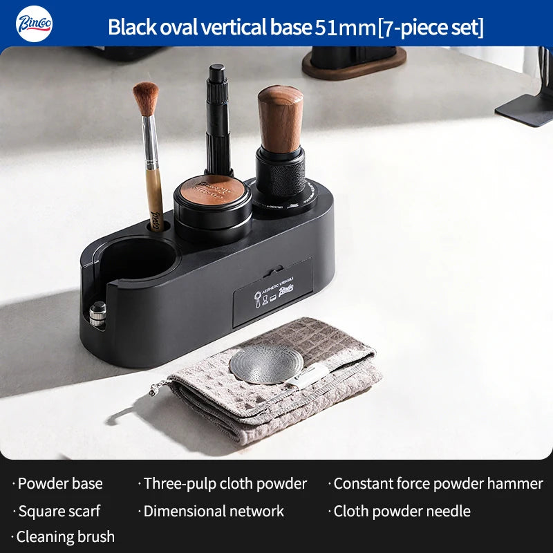 Bincoo 51–58mm Espresso Tamping Station & Distributor Leveler Espresso Tamping Station Qst 51mm-7pcs China Mainland