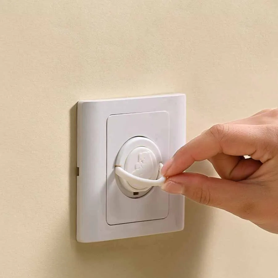 Baby Socket Safety Covers EU Standard – 5/10pcs Childproof Baby Socket Cover Qst