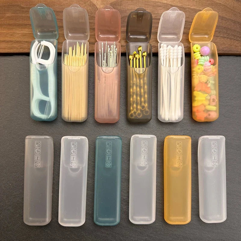 Portable Mini Toothpick Case Holder with Lid – Home & Dining Toothpick Holder Qme