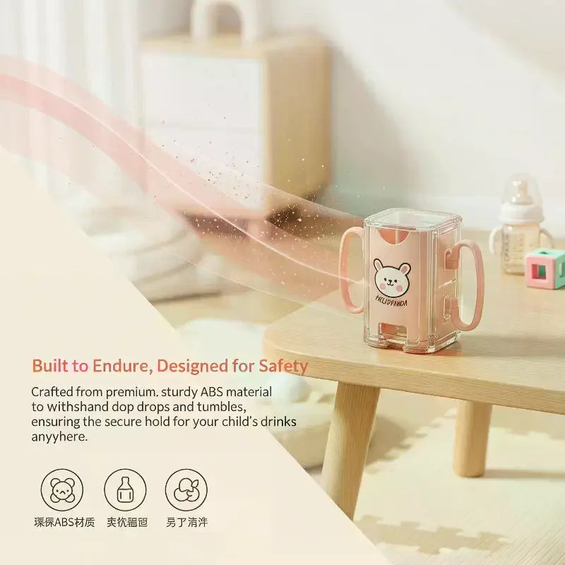 Adjustable Anti-Squeeze Juice & Milk Box Cup Holder Kids Drink Holder Qme