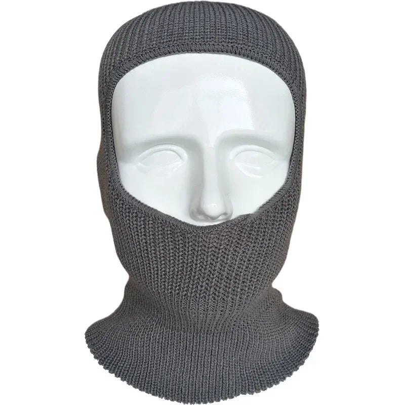 Knitted Full Face Balaclava – Warm Thermal Winter Ski Mask Winter Ski Balaclava Qme