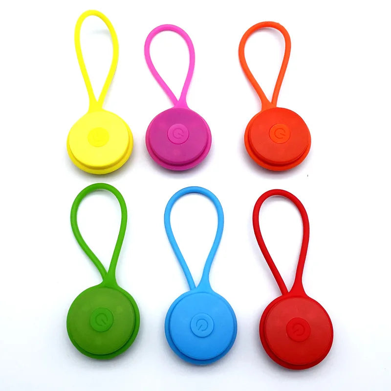Silicone LED Backpack Safety Light | Night Running & Cycling Outdoor Safety Light Qme