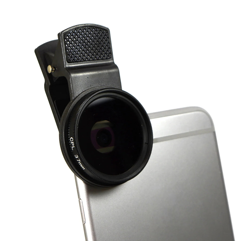 37mm CPL Clip-On Circular Polarizer Filter for Smartphones Phone Camera Filter Qst