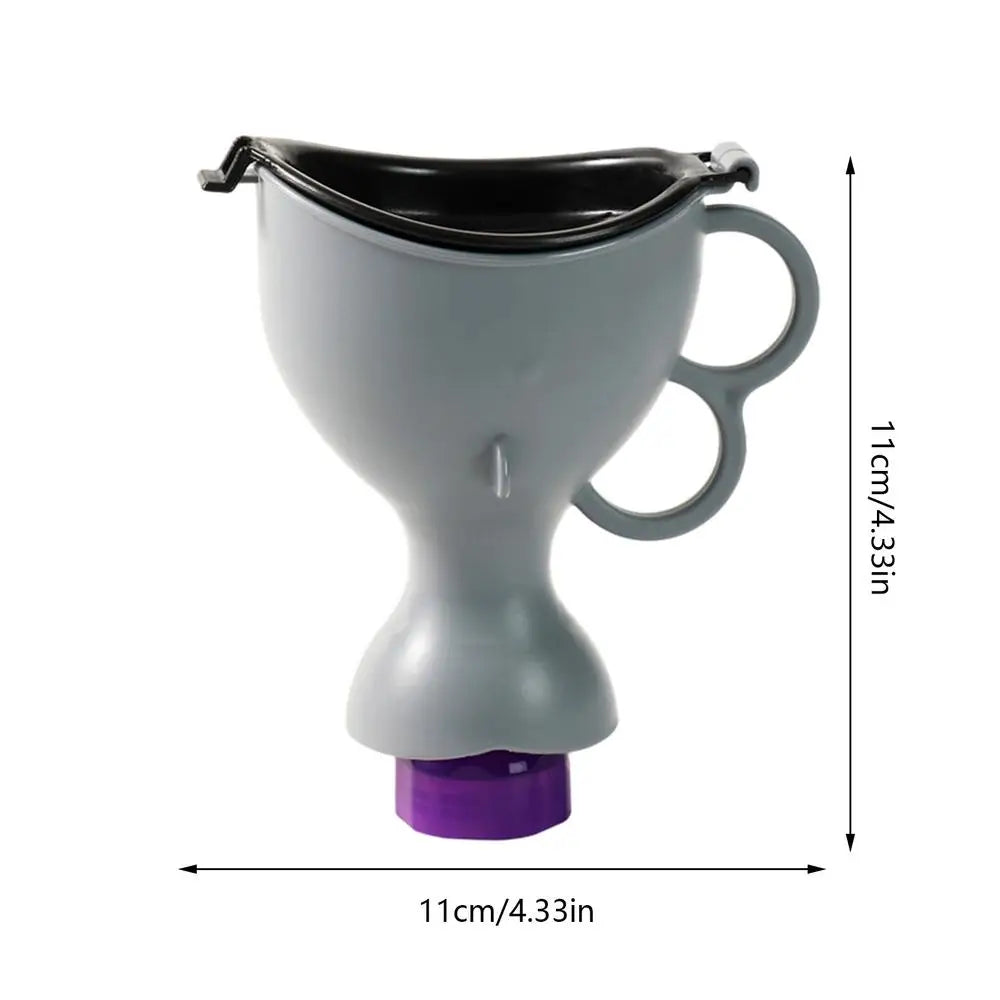 Men's Portable Leakproof Travel Urinal Bottle – Camping & Bedside Portable Travel Urinal Qme China Mainland Gray