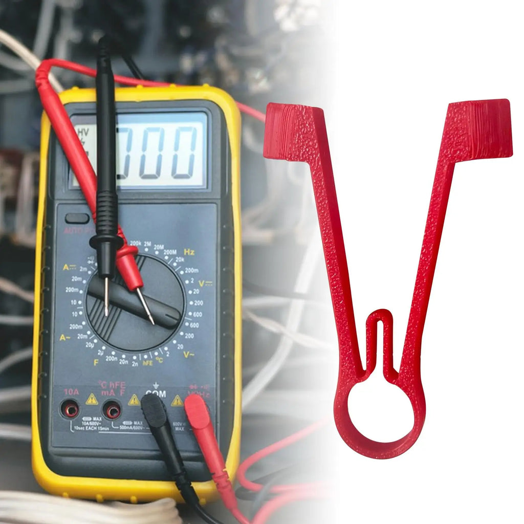 Multimeter Probe Holder Clamping Tool | 4 Colors – 7.6cm Probe Holder Tool Qme