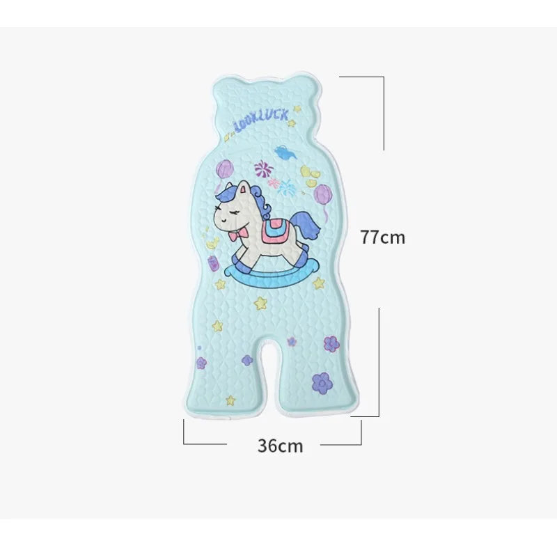 Baby Stroller Cooling Mat – Ventilated Summer Pram Cushion Stroller Cooling Pad Qst