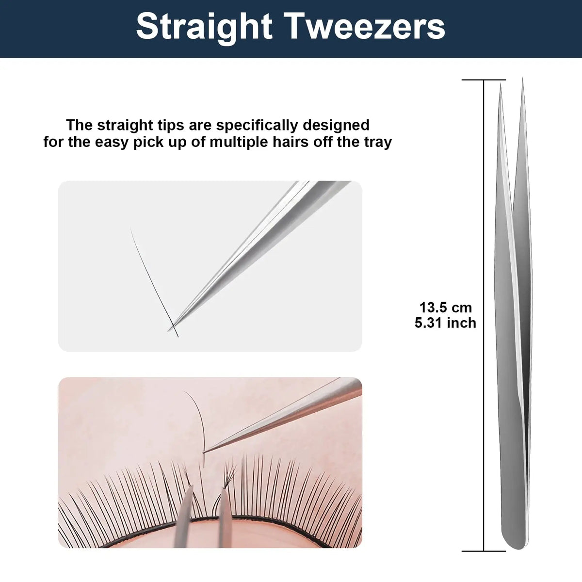 Qme Volume Tweezers Eyelash Extensions 3D 6D 10D Lash Fan Lash Extension Tweezers Qme