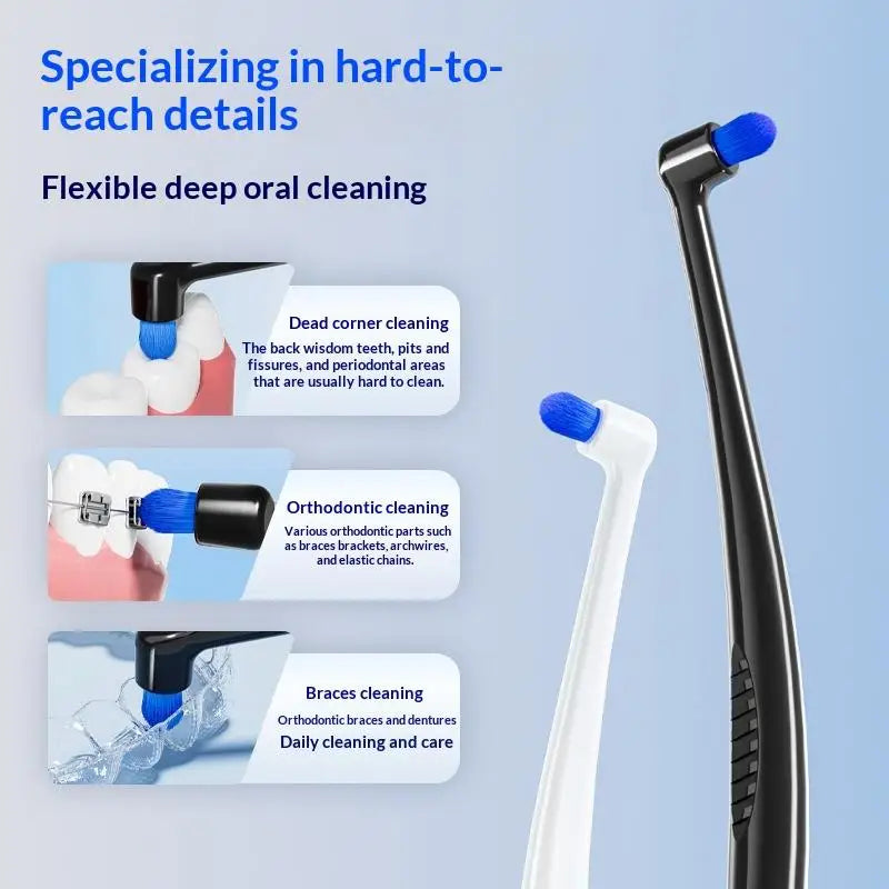Qme Small-Head Interdental Brush | Soft Bristles Deep Clean Interdental Brush Qme