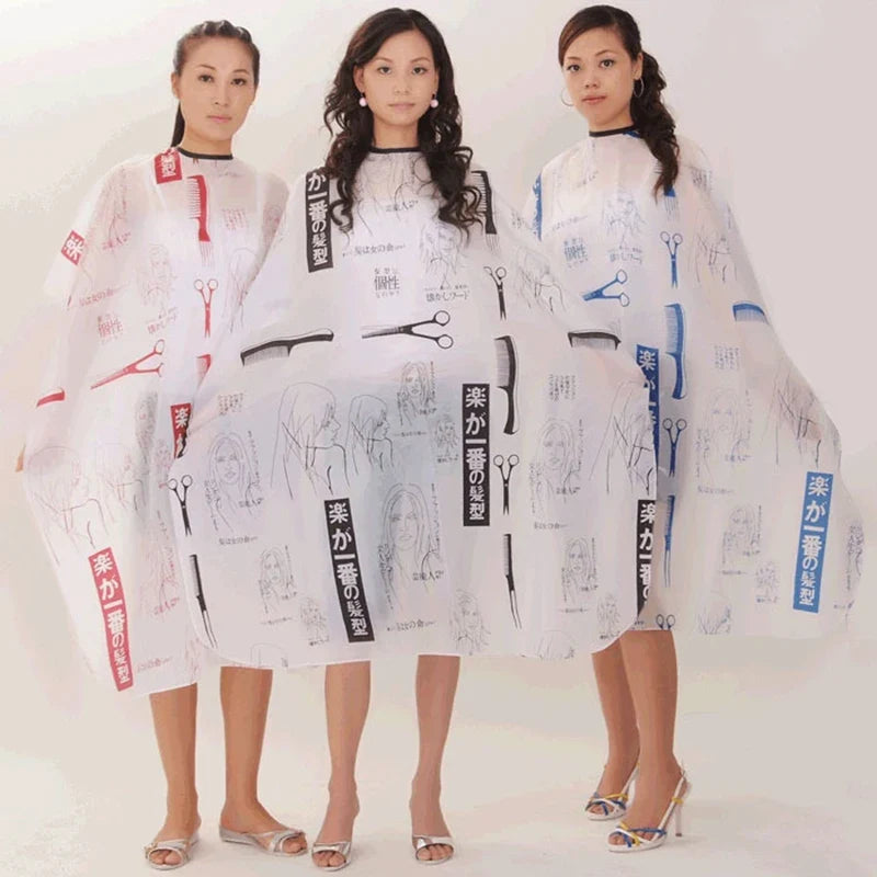 Professional Barber Haircut Cape & Apron – Waterproof Salon Barber Haircut Cape Qme