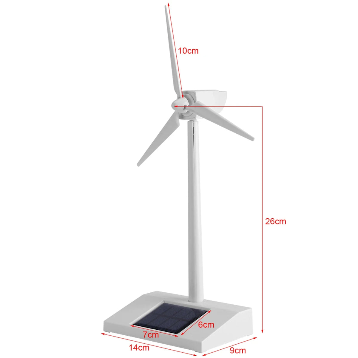 Mini Solar Windmill Toy – Kids Science Education & Decor Solar Education Toy Qme