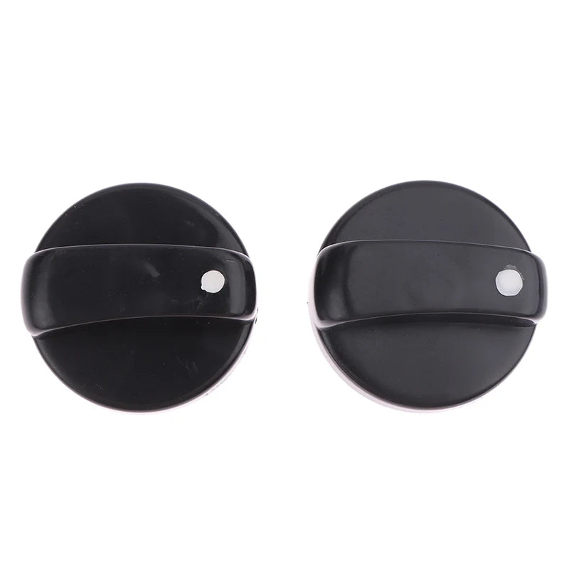 2-Pack Universal Black Gas Stove Control Knobs – DIY Stove Replacement Knobs Qst