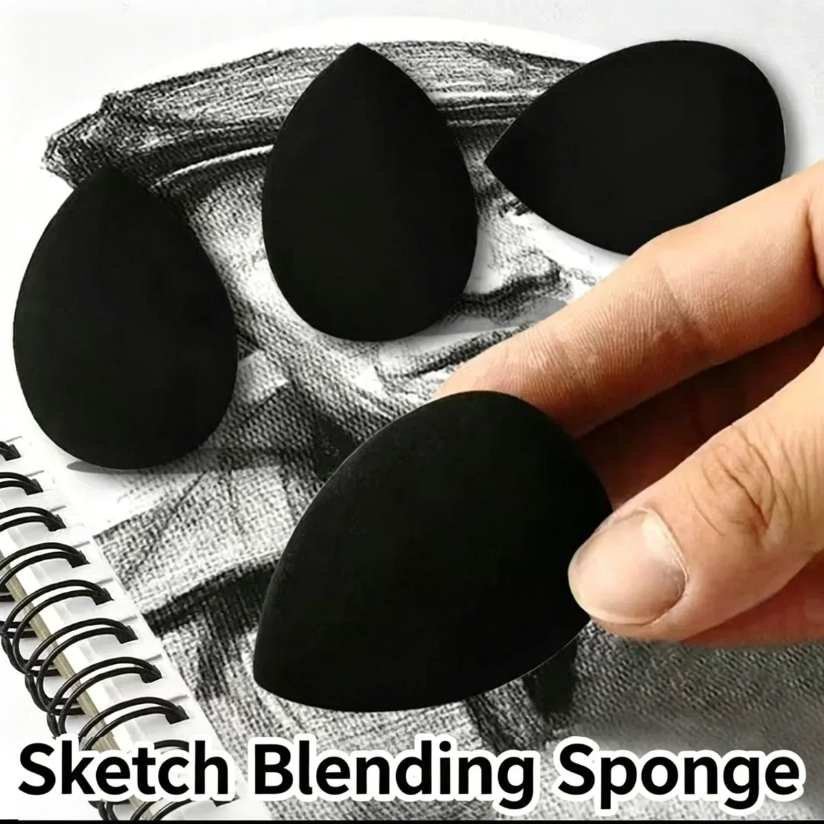 5 Density Petal Face Painting Sponges | Reusable Art Tools Face Painting Sponge Qme