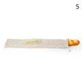 Reusable Linen Cotton Bread Bag Drawstring Baguette Storage Bread Storage Bag Qme 5