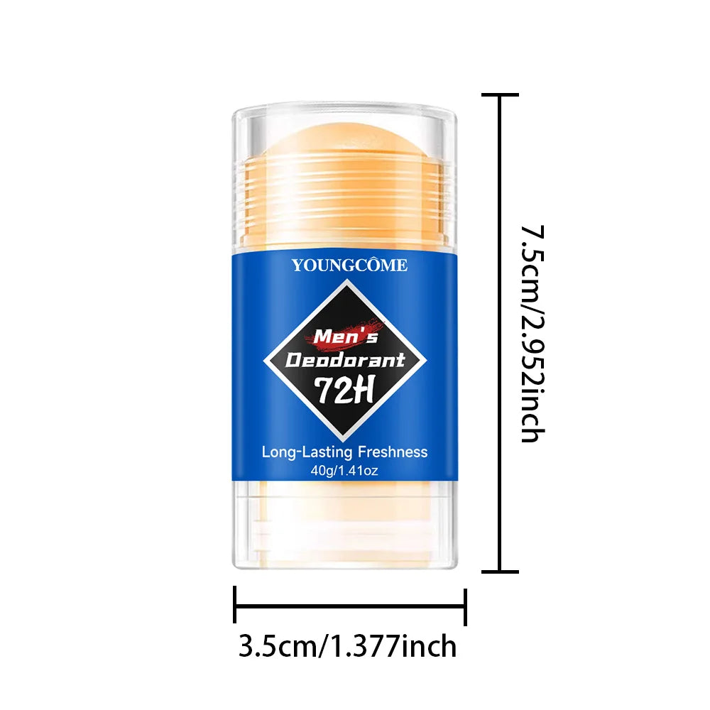 YOUNGCOME Men's Antiperspirant Deodorant Cream – Long-Lasting Antiperspirant Deodorant Qst 1P