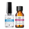 Qme Acid-Free Gel Nail Base Coat & Drying Agent Kit Gel Nail Prep Kit Qme 2pcs