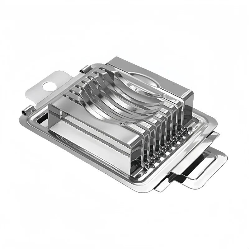 Multifunctional Stainless Steel Egg & Food Slicer Cutter Egg & Food Slicer Qme 1PC