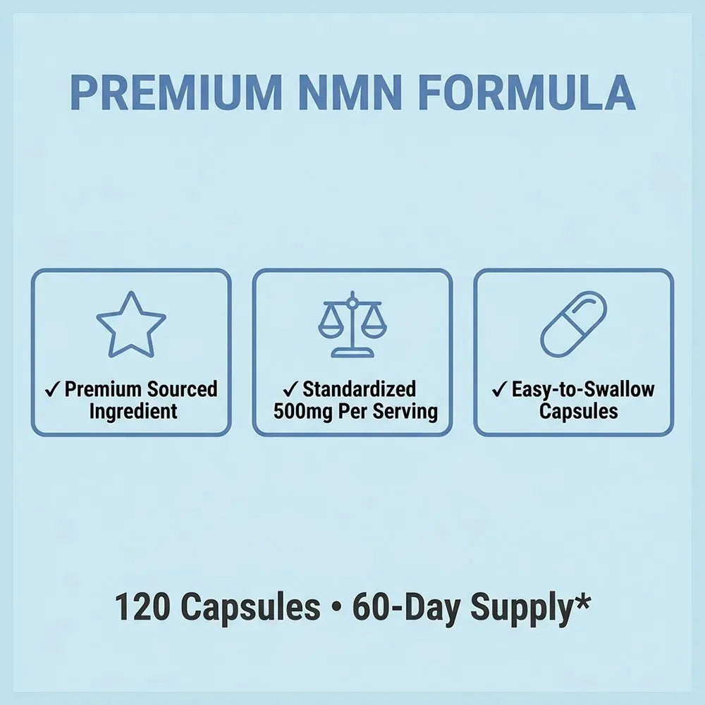 ZENVITALIZE NMN Nicotinamide Mononucleotide NAD+ Supplement NMN Supplement Qst