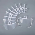 Clear Plastic Catering Face Shields – Reusable 20-Pack Catering Face Shield Qme 5pcs