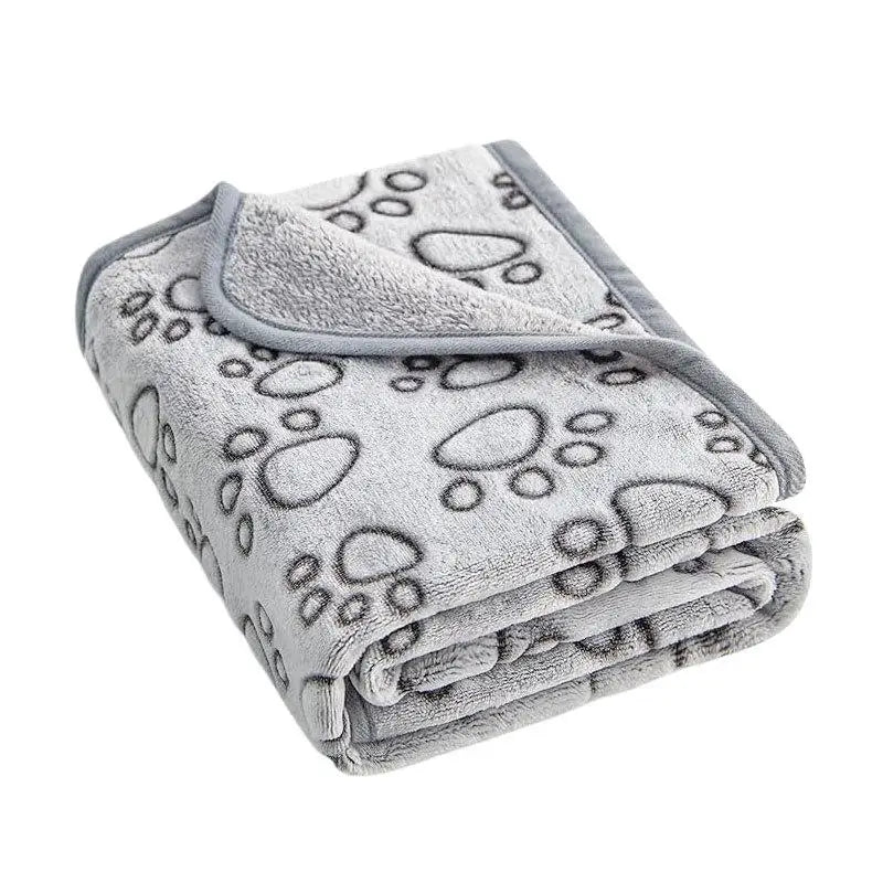 Ultra Soft Fluffy Pet Blanket – Cute Cartoon Mat for Cats & Dogs Pet Blanket Mat Qme