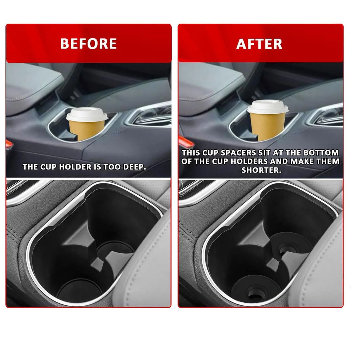Cup Holder Spacer 92076AN00A – Subaru Outback Legacy 2020-2022 Cup Holder Insert Qst