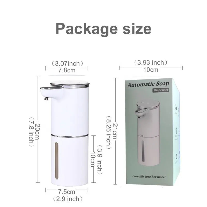 Automatic Foam Soap Dispenser | Wall-Mounted Touchless Sensor Foam Soap Dispenser Qme