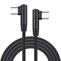 60W USB-C Elbow Fast Charge Cable – iPhone, Samsung & Xiaomi USB-C Charging Cable Qme Double elbow 2m
