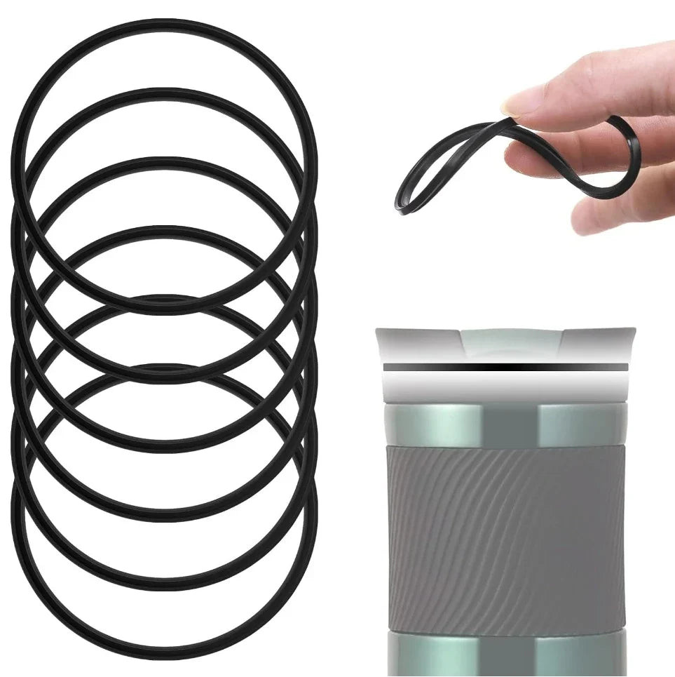 Contigo Snapseal Byron Travel Mug Seal Replacement – 6 Pack Travel Mug Accessory Qme Default Title