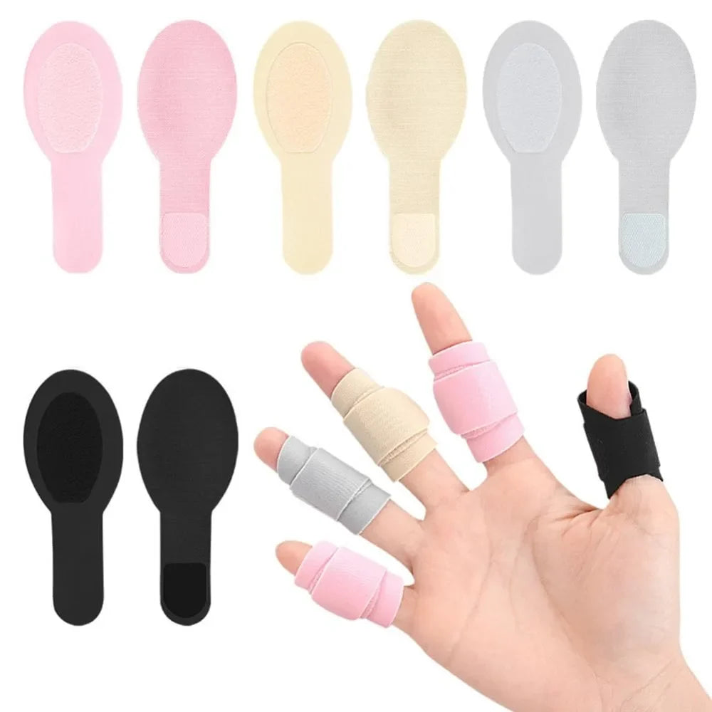 Adjustable Finger Splint Brace – Hook & Loop Support Finger Splint Brace Qme
