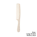 Professional Barber Comb with Integrated Laser Scale Ruler Barber Styling Comb Qme A8