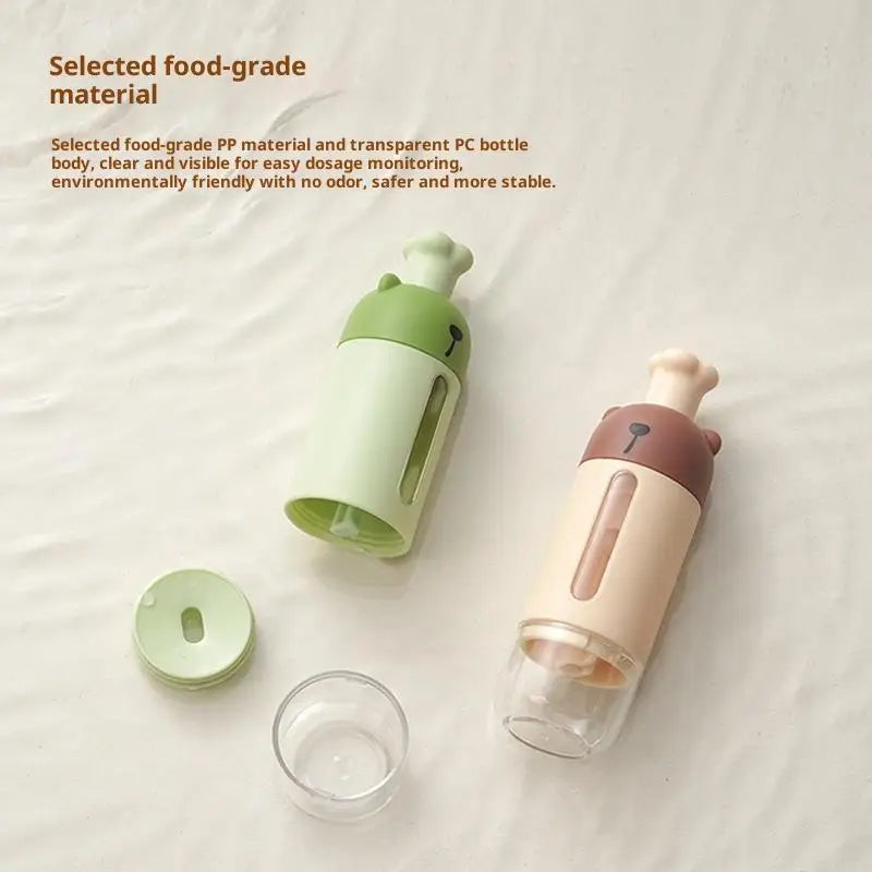 Quantitative Salt Shaker Canister – Moisture-Proof Dispenser Salt Shaker Canister Qme