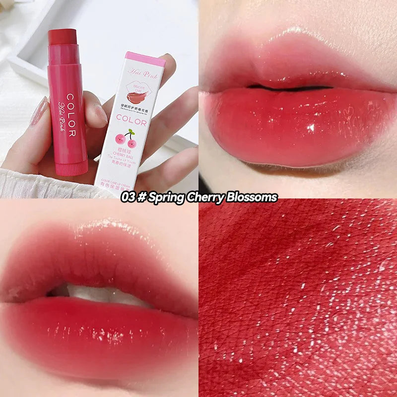 YOUNGCOME Colored Moisturizing Lip Balm – Hydrating Tinted Tinted Lip Balm Qst 3