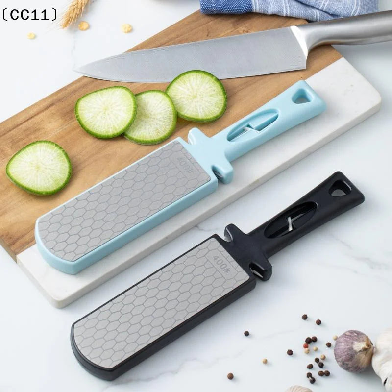 400 Grit Tungsten Knife Sharpener Bar | Multi-Tool Kitchen Knife Sharpener Bar Qme