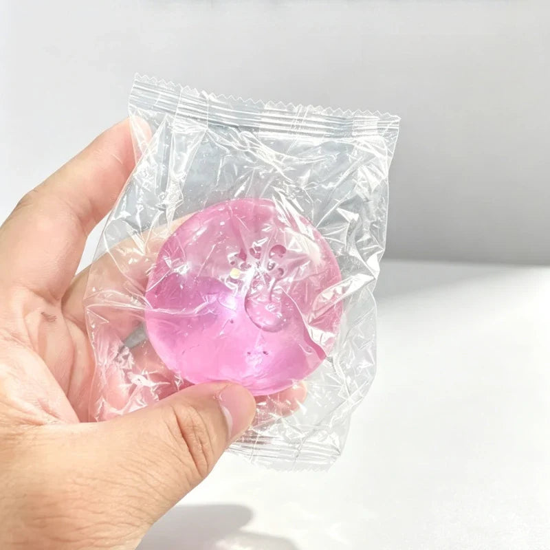 Maltose Mochi Squishy Fidget Toy – Soft TPR Sensory Ball Squishy Fidget Toy Qme