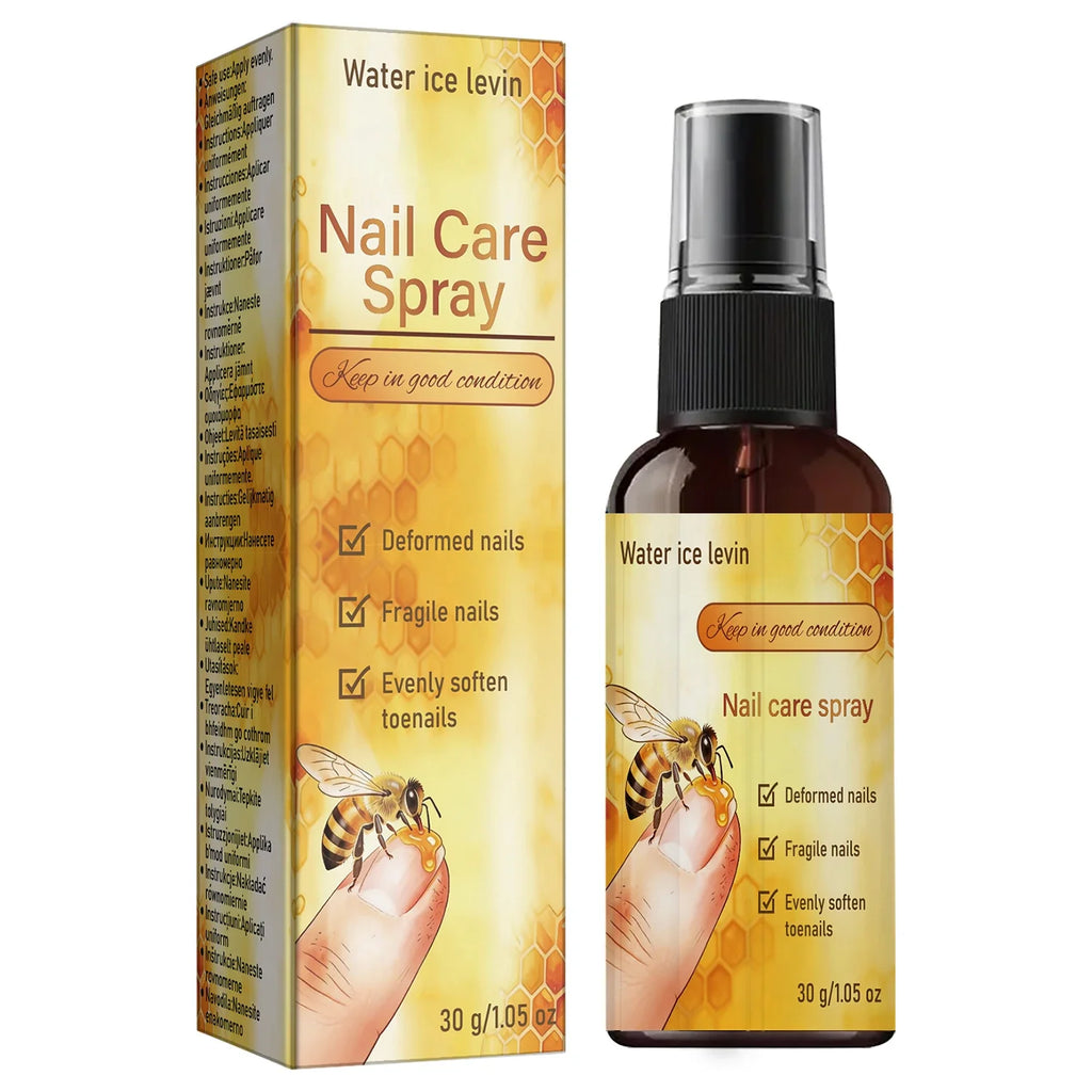 Collagen Nail Care Spray – Strengthen & Soften Brittle Nails Nail Care Spray Qme YELLOW 30g